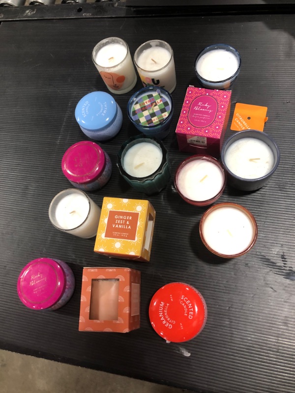 Photo 1 of Assorted Candle Box Lot