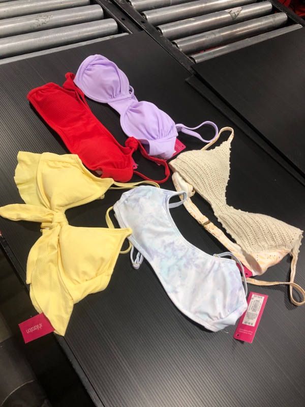 Photo 1 of Assorted Bathing Suit Top Box Lot - Sm