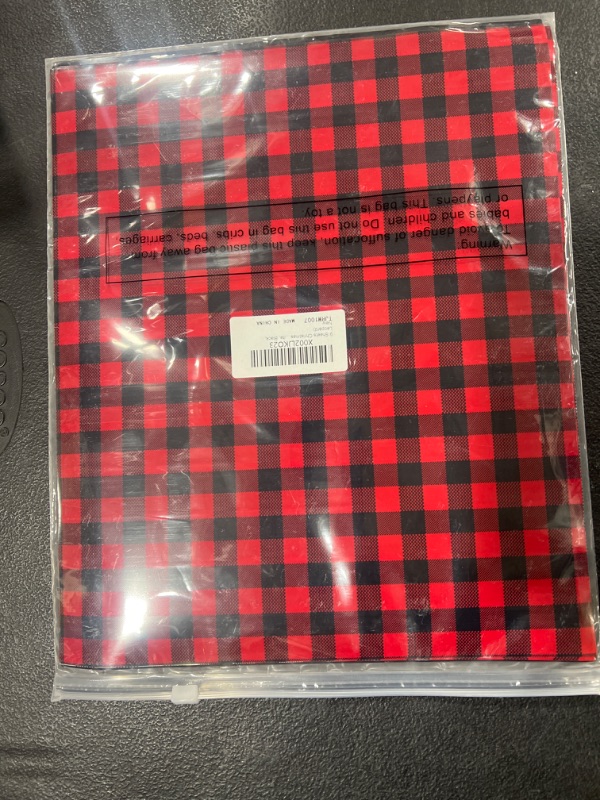 Photo 2 of 9 Sheets Christmas Buffalo Plaid Iron-on Vinyl Heat Transfer Vinyl Assorted Check Leopard Print HTV Fabric for T-Shirt Clothes Bag Hat Pillow Crafts, 12 x 10 Inch (Red, Black-White, Green, Black)