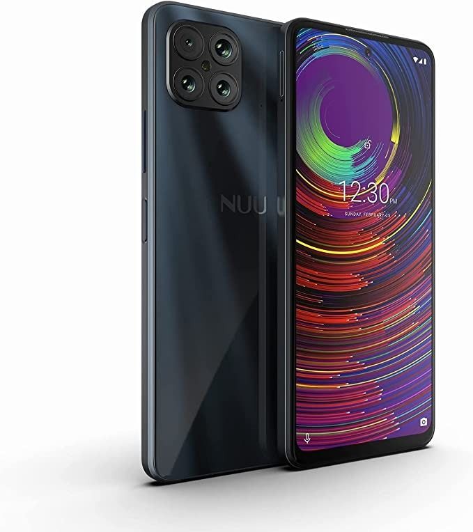 Photo 1 of NUU B15 | 3-Day Battery | 48 MP | Quad-Camera | Unlocked (T-Mobile Only) | 6.7" Full HD+ Display | 128GB | 90Hz | 18W Fast Charge | 5000 mAh | Fingerprint | Android 11 | Black
