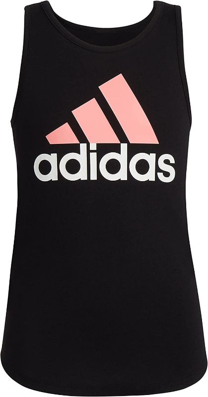 Photo 1 of adidas Girls' Sleeveless Curved Hem Tank
XL