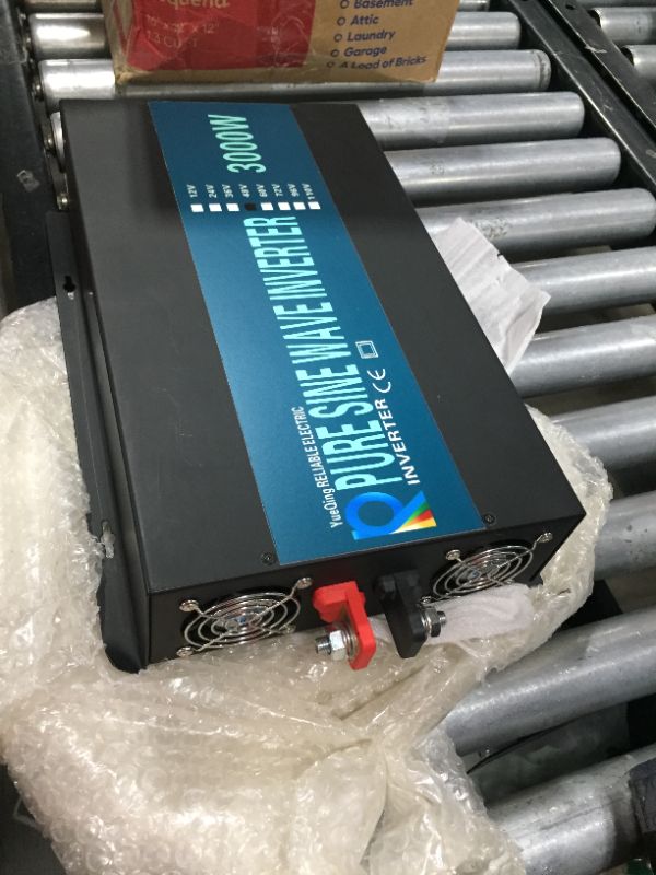 Photo 1 of PARTS ONLY**WZRELB 3000W 48V 120V Pure Sine Wave Power Inverter with 2 AC Outlets
