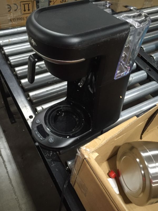 Photo 1 of Mr. Coffee® Pod + 10-Cup Space-Saving Combo Brewer