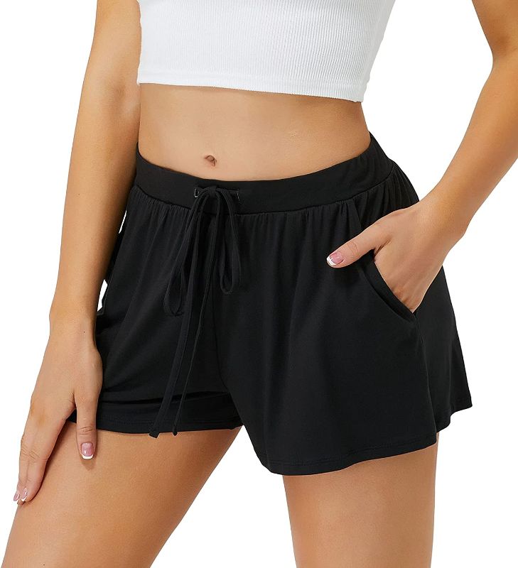 Photo 1 of [Size S] JUST BEHAVIOR Drawstring Pajama Shorts Lounge Boxers Sleep Bottoms for Women