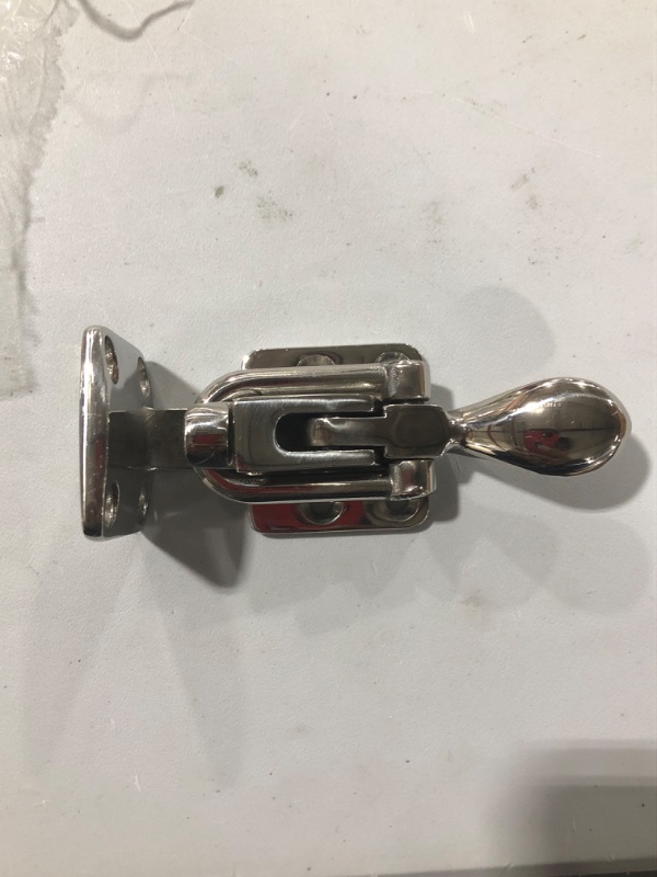 Photo 2 of Amarine Made Stainless Steel Hold Down 90 Degree Clamp-Locking Cam Latch -Boat Caravan CD406001