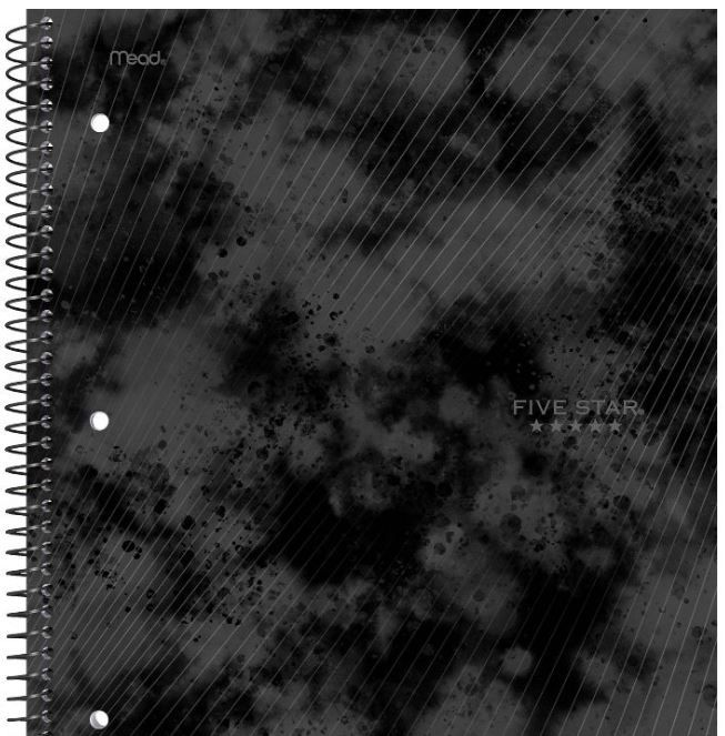 Photo 1 of 12 pack of five Star 1 Subject College Ruled Spiral Notebook

