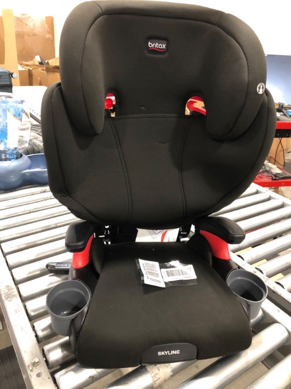 Photo 2 of Britax Skyline 2-Stage Belt-Positioning Booster Car Seat - Highback and Backless 2 Layer Impact Protection - 40 to 120 Pounds