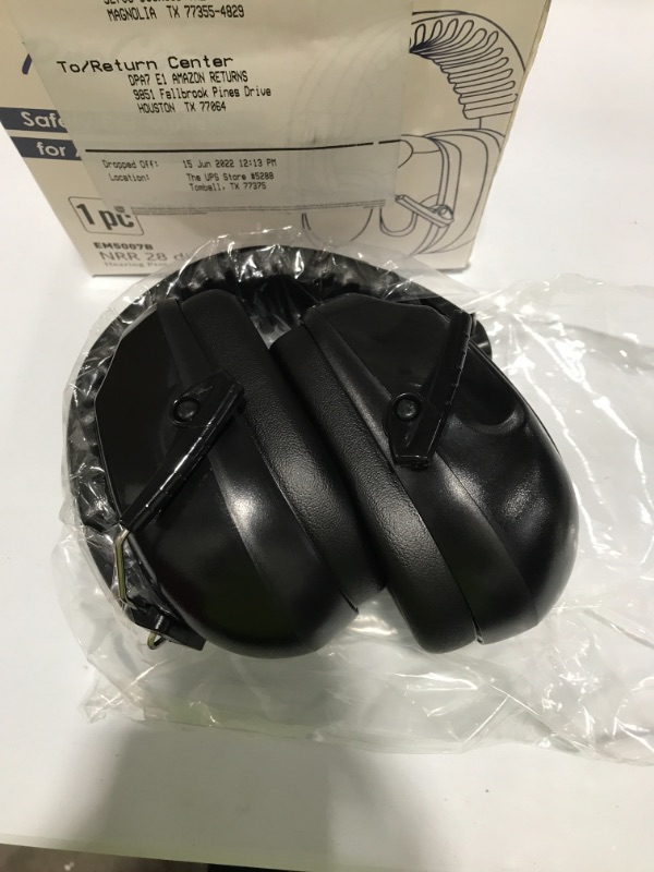 Photo 2 of Procase Noise Reduction Ear Muffs, NRR 28dB Shooters Hearing Protection Headphones Headset, Professional Noise Cancelling Ear Defenders