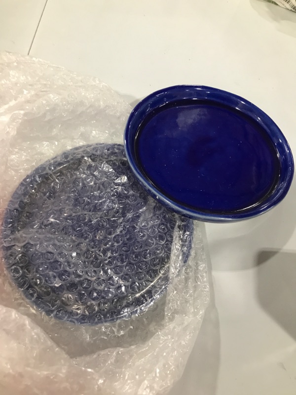 Photo 1 of 2 7 INCH APPETIZER PLATES BLUE