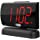 Photo 1 of Alarm Clock Big Digits wiht Swivel Base,2 Levels Alarm Sound,2-Level Brightness Digital Clock for Bedrooms,Easy to Read, Bedside Alarm Clock,12H Format, 9 MIN Snooze,Outlet Powered, Battery Backup
