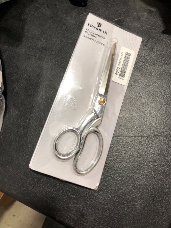 Photo 2 of 8.5 inch Sharp Fabric Scissors Sewing Scissors Professional Metal Scissors for Leather Cloth Cutting Lightweight Tailoring Shears Crafting Scissors for Home Office, 2pc
