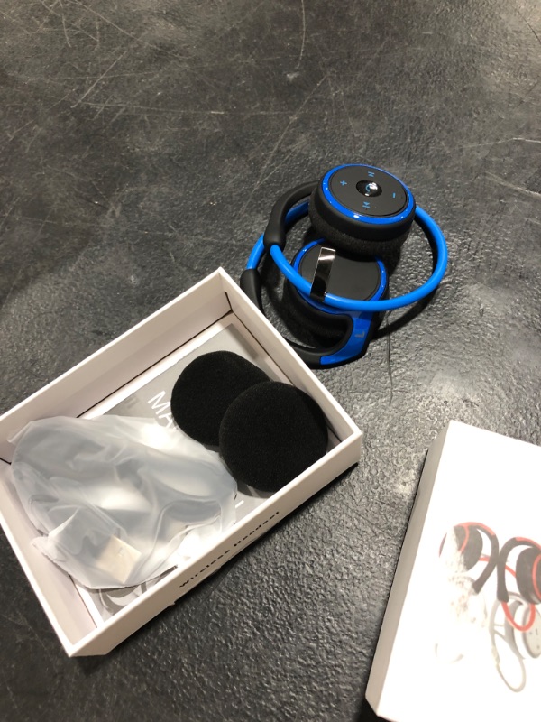 Photo 1 of Small Bluetooth Headphones Wrap Around Head - Sports Wireless Headset with Built in Microphone and Crystal-Clear Sound