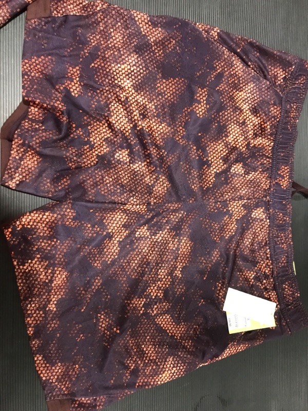 Photo 2 of [Size XL] Men's Camo Print Training Shorts - All in Motion Berry Camo XL, Pink Green