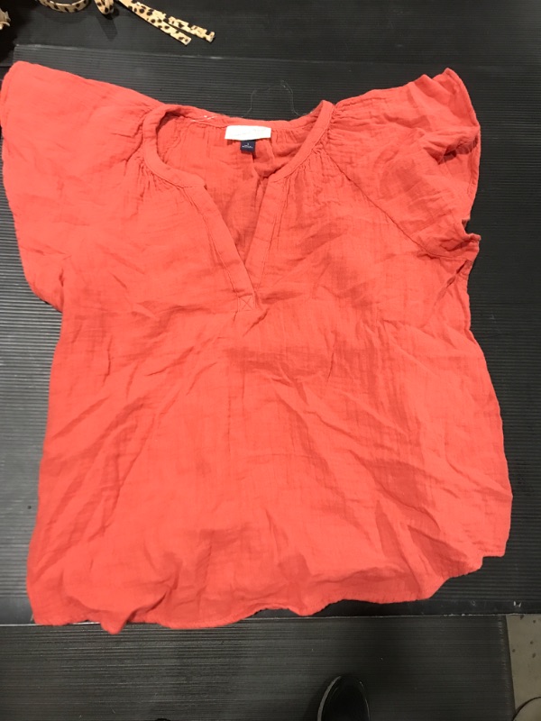 Photo 1 of [Size S] Universal Threads Ladies Blouse [Burnt Orange]