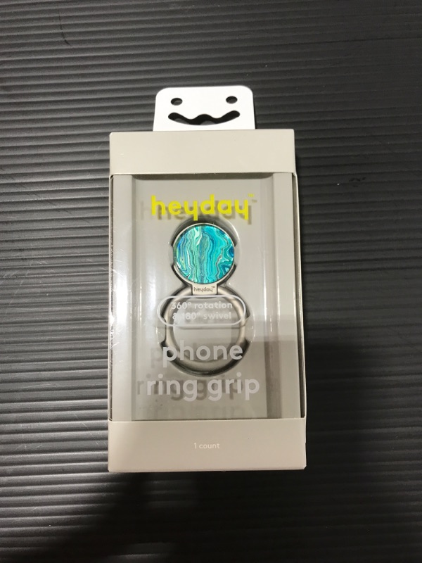 Photo 2 of Heyday Cell Phone Ring Holder - Cool Marble
