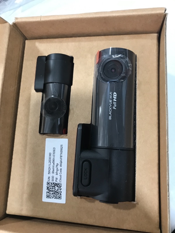 Photo 2 of BlackVue DR590X-2CH with 32GB microSD Card Full HD Wi-Fi Dashcam BlackVue Cloud Lite Support LTE-M via Optional CM100G LTE-M Module