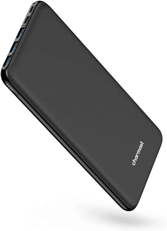 Photo 1 of USB C Power Bank, 26800mAh Portable Charger USB C, Charmast Slim Thin 3A High-Speed Battery Pack Type C with 3 Input & 4 Output Compatible with MacBook, iPhone, Samsung, Pixel More
