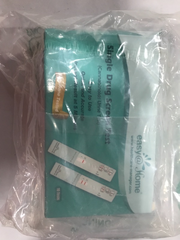 Photo 2 of 10 Pack Easy@Home Marijuana (thc) Single Panel Drug Tests Kit - Individually