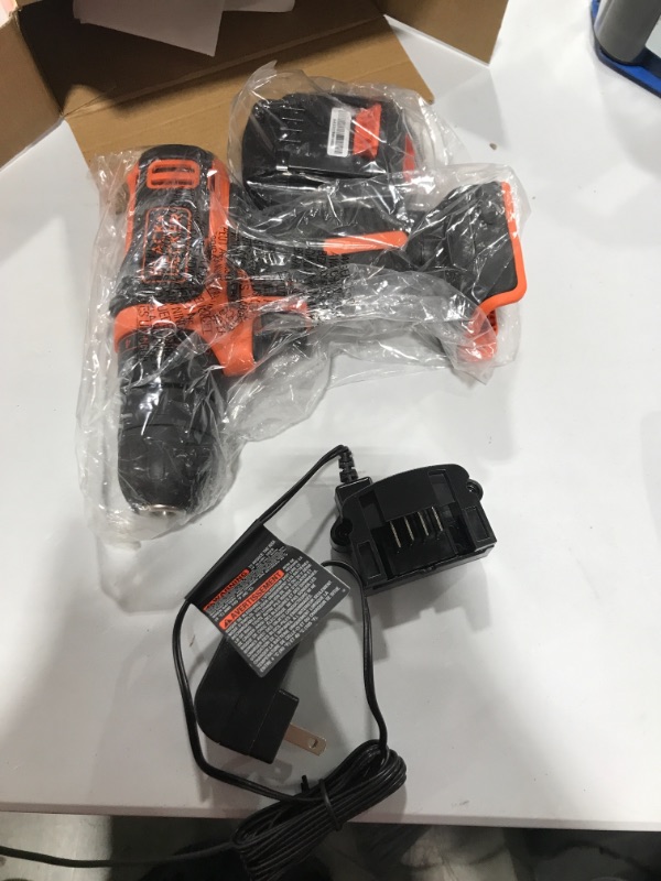 Photo 2 of BLACK+DECKER 12V MAX Cordless Drill/Driver (BDCDD12C)