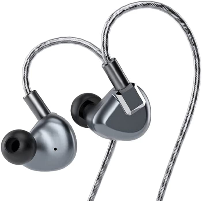 Photo 1 of Linsoul LETSHUOER S12 14.8mm Planar Magnetic Driver IEM HiFi in-Ear Earphones with Detachable 2pin Cable (3.5mm, Nebula Grey)
