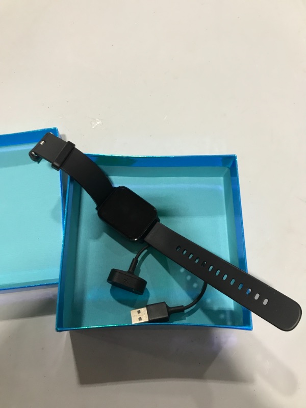 Photo 1 of MuGo Smart Watch 1.69'' Fitness Tracker, Smartwatch with Heart Rate/Sleep Monitor, Calorie/Step Counter Activity Tracker, Stopwatch, Blood Oxygen Monitor, Full Touch Fitness Watch for Men Women
