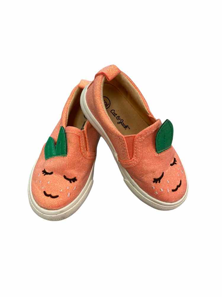 Photo 1 of Girls Size 7 Cat & Jack Orange Toddlers shoeS