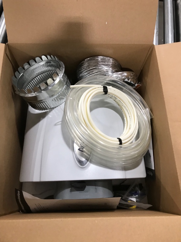 Photo 1 of AprilAire 600M Whole Home Humidifier, Manual High Output Furnace Humidifier, Large Capacity Whole House Humidifier for Homes up to 5,000 Sq. Ft., White