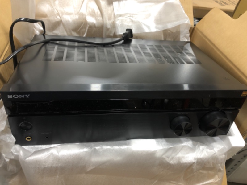 Photo 2 of Sony STRDH190 2-ch Home Stereo Receiver with Phono Inputs & Bluetooth Black--sold for parts only--*-