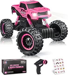 Photo 1 of DOUBLE E RC Cars for Girls Newest 1:12 Scale Remote Control Car with Rechargeable Batteries and Dual Motors Off Road RC Trucks, Rc Racing Car Gift for Daughter Kids
