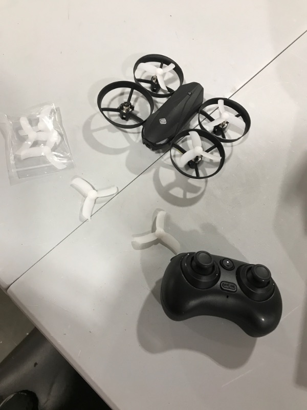 Photo 1 of Sansisco A31 Drone for Kids, RC Drone for Toy with Colorful LED Lights, 3 Speeds, 3D Flips, Gifts Kids Drones, Easy to Control with 2 Batteries, Headless Mode, Altitude Hold
