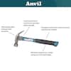 Photo 2 of ANVIL 16 oz. Fiberglass Claw Hammer
