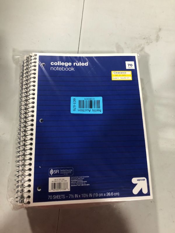 Photo 1 of 12 college ruled spiral note books