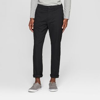 Photo 1 of [Size 32x32] Men's Slim Fit Tech Chino Pants - Goodfellow & Co™ [Black]

