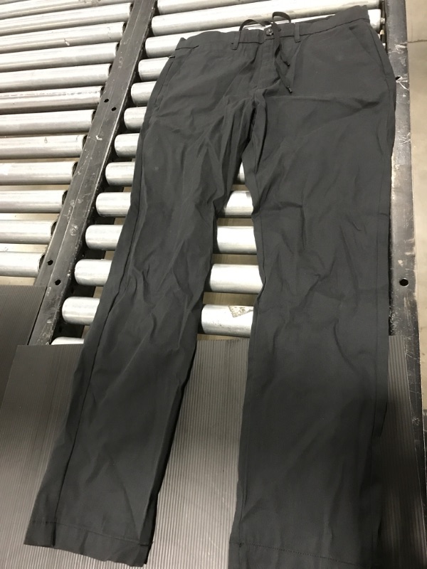 Photo 2 of [Size 32x32] Men's Slim Fit Tech Chino Pants - Goodfellow & Co™ [Black]

