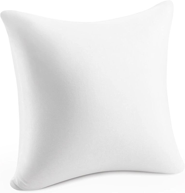 Photo 1 of  14 ×14 Pillow Insert Memory Foam Throw Pillow Insert Sham Square for Decorative Cushion Bed Couch Sofa