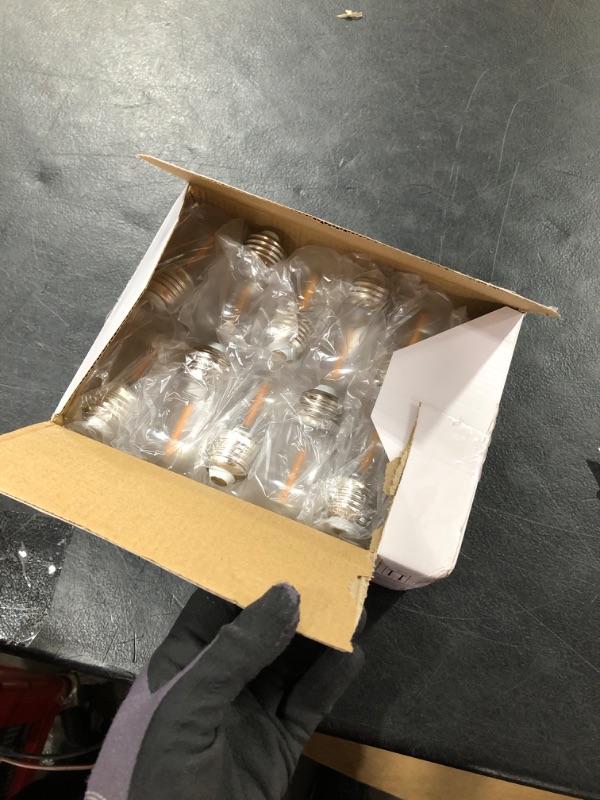 Photo 2 of 24-Pack Shatterproof and Waterproof S14 Replacement LED Light Bulbs