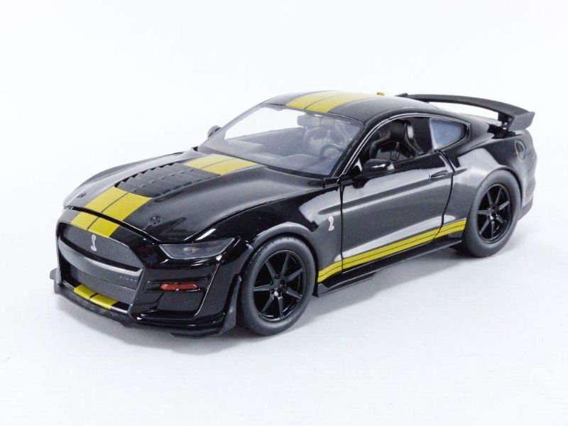 Photo 1 of Jada Toys Bigtime Muscle 1:24 2020 Ford Mustang Shelby GT500 Die-cast Car Black Gold, Toys for Kids and Adults
