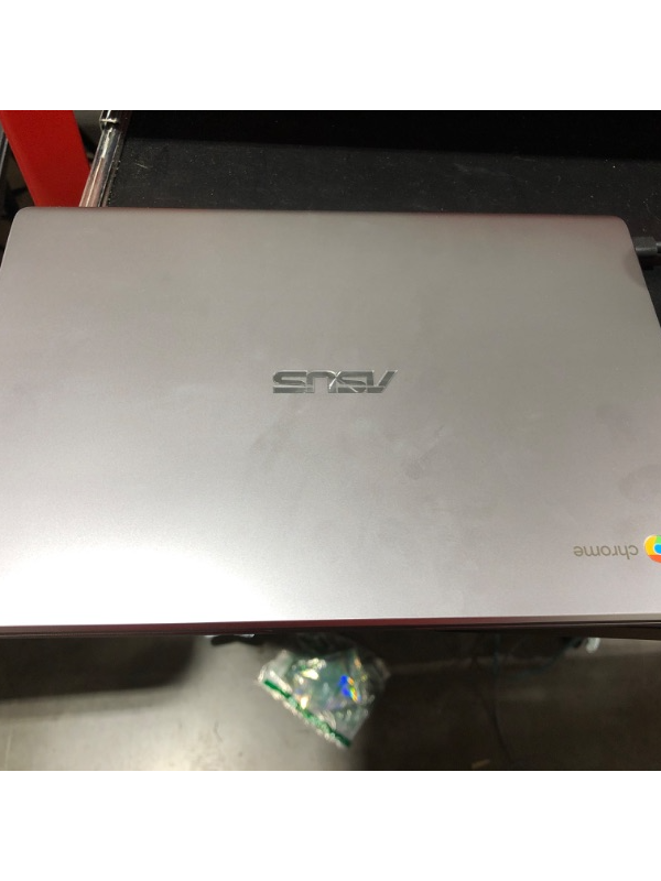 Photo 5 of ASUS C423 Chromebook, 14" Intel Celeron N3350, 4GB DDR4, 64GB eMMC, Silver Metal, Chrome OS, C423NA-WB04 
