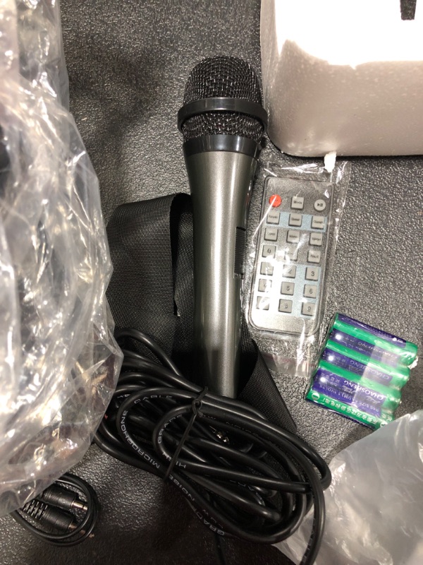Photo 5 of JYX Portable Karaoke Machine with Microphone, Bluetooth PA System with TWS
