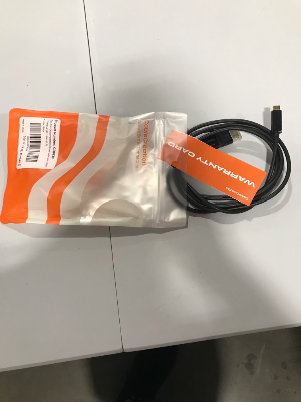 Photo 2 of Bi-Directional USB C to DisplayPort Cable 8K 60Hz