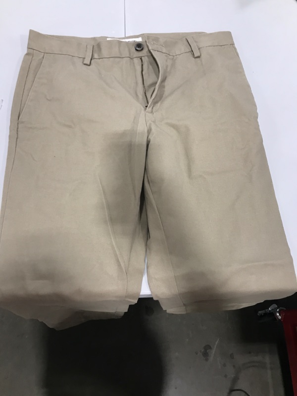 Photo 2 of Amazon Essentials Men's Slim-Fit Casual Stretch Khaki  size 31x30  stain on back of pants