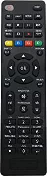 Photo 1 of SMATAR Universal Remote Control for Samsung, Sony, LG, Hisense, Panasonic, Philips, Sharp, Sanyo, Insignia, Toshiba, Hitachi, TCL Smart TVs and More Brands of TV - Setup Easily