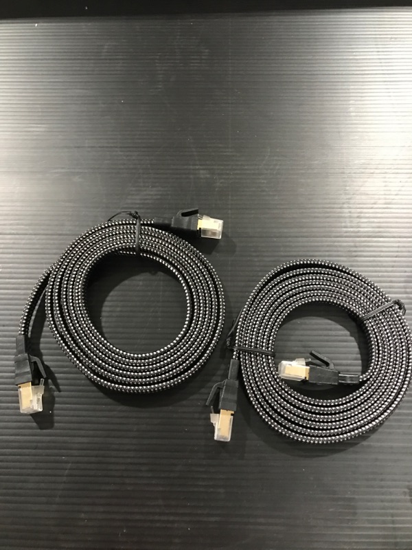 Photo 1 of Cat 8 Ethernet Cable 6 ft 2 Pack