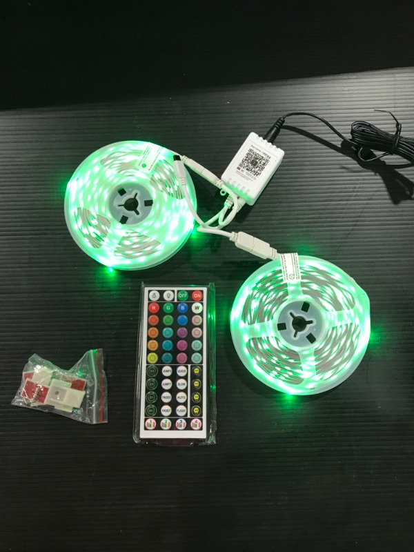 Photo 1 of Led Lights for Bedroom, Color Changing Lights with 44 Keys Remote, 2 Rolls of LED Lights