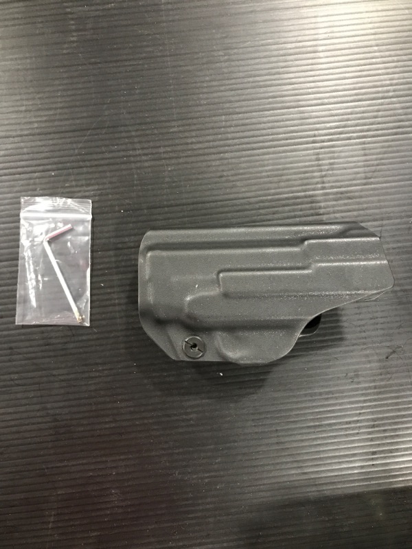 Photo 1 of Amberide IWB KYDEX Holster Fit: Smith and Wesson M and P Bodyguard 380 Auto and Integrated Laser Pistol Inside Waistband Adjustable Cant US KYDEX Made