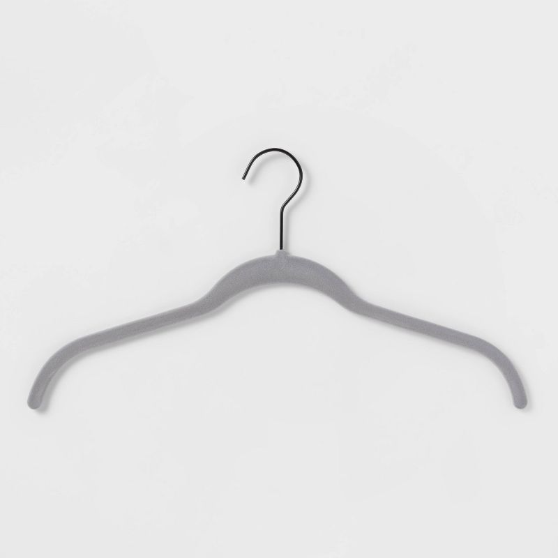 Photo 1 of (2 PACK) 10pk Shirt Flocked Hangers - Brightroom™

