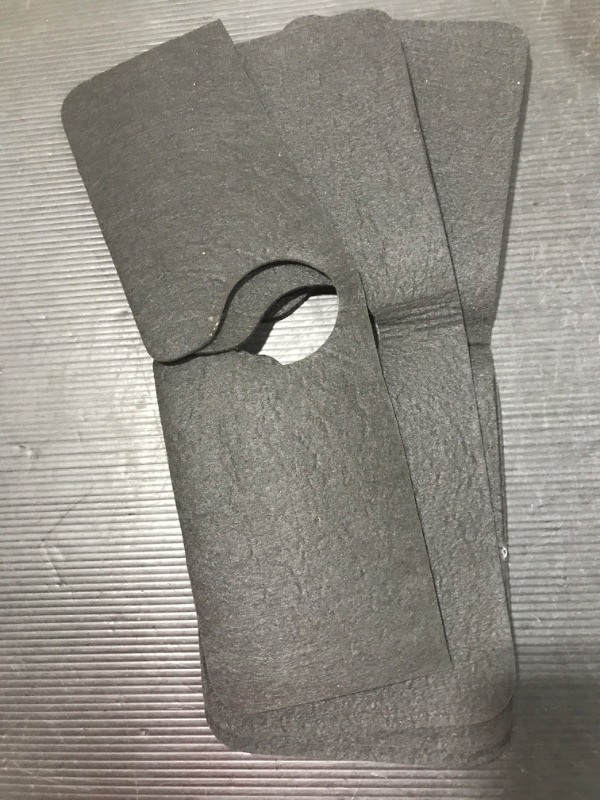 Photo 1 of  Kitchen Faucet Absorbent Mat,Grey Faucet Wraparound Absorbent Mat,Sink Splash Guard for Kitchen Bathroom Faucet Counter ? Countertop Protector for Kitchen (black 4PCS)
