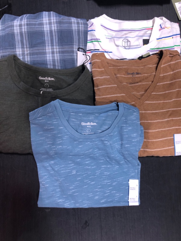 Photo 1 of (5 PACK) MENS CLOTHES BUNDLE LARGE