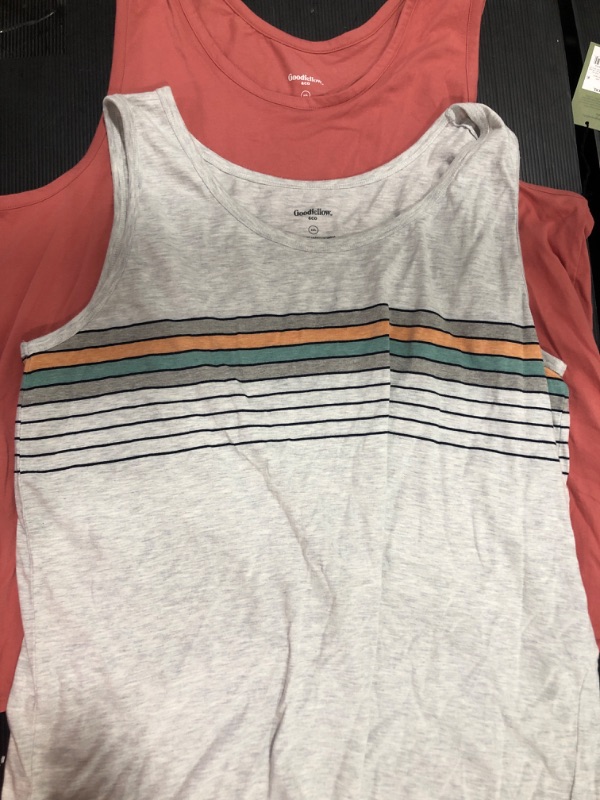 Photo 1 of 2 PACK MENS TANK TOPS XXL