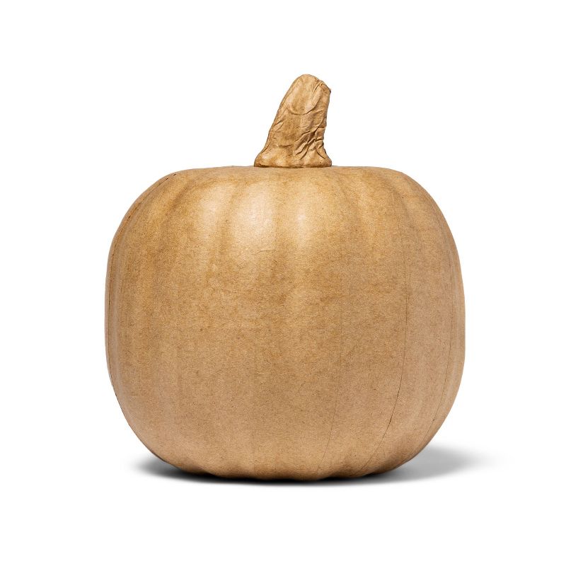 Photo 1 of (2 PACK) Paper Mache Pumpkin Large - Mondo Llama™

